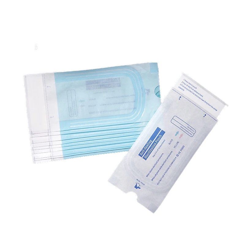 100 Disposable Self Sealing Sterilization Pouches