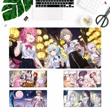 

Rubber Two-dimensional game Honkai impact Gaming Mouse Pad Large Mouse Mat Desktop Mat Computer Mouse pad For Overwatch/CS GO