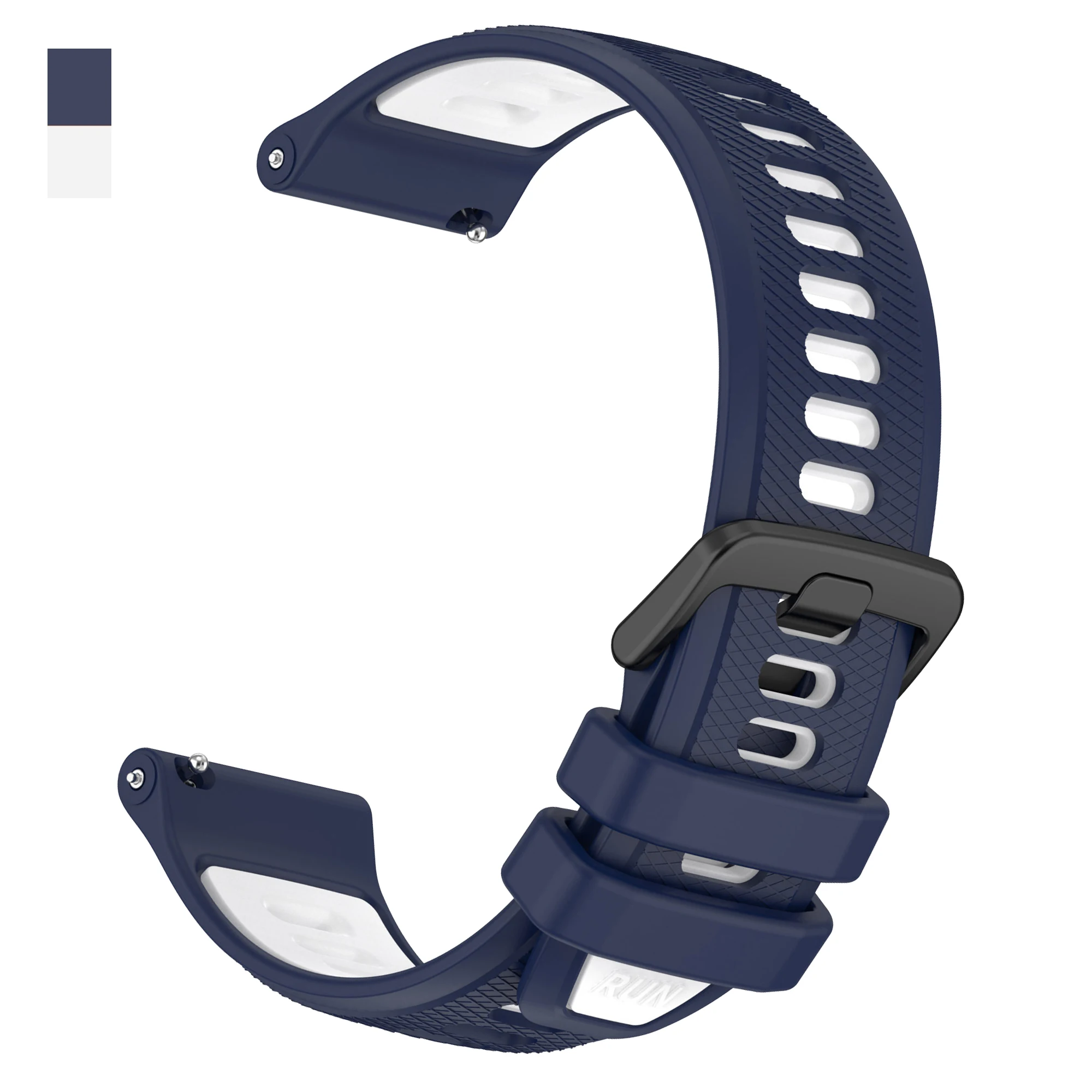 Enhanced Sports Silicone Strap for SUUNTO Watches - Versatile 20mm/22mm Watch Band Replacement