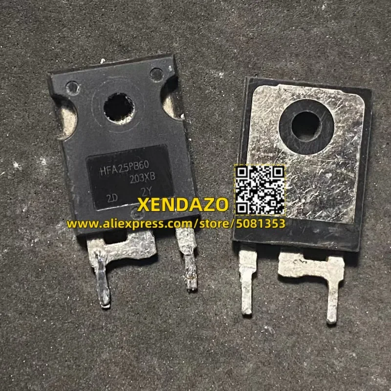 10pcs/lot HFA25PB60 HFA25PB 600V 25A Soft Recovery Diode TO-247