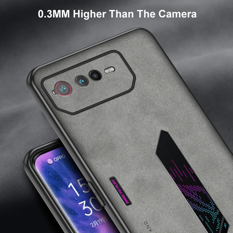 Luxury PU Leather Matte Silicone Phone Case with Enhanced Protection