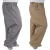 165KG Summer Plus Size 8XL 10XL 11XL 12XL 13XL Pants Men Cotton Breathable Stretch Pants Loose Trousers 2