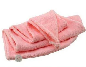 Curly hair drying hat long hair quick-dry towel hat women microfiber drying hair towel shower bath super absorption turban hat home