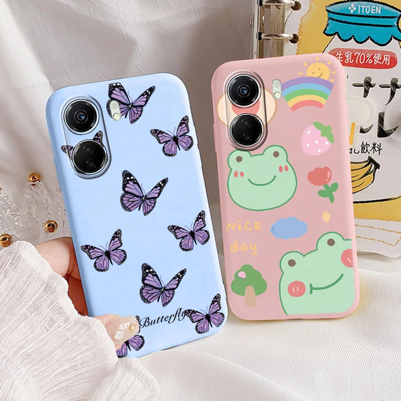 Silicone Soft TPU Protective Cat Design Phone Case with Little Dinosaur Shell
