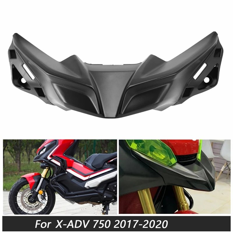

Motorcycle Front Beak Cowl, For Honda XADV 750 X ADV 2017-2020 Front Wheel Fender Beak Nose Mud Guard