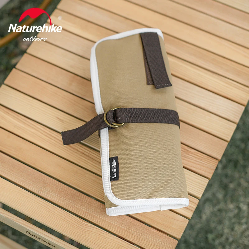 Naturehike Portable Picnic Tableware Storage Bag Chopsticks Straw Knife and Fork Spoon Bag Camping Picnic Bags NH19PJ085