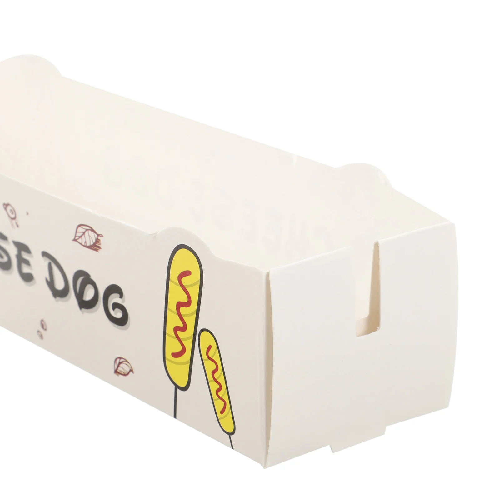 100PCS Hot Dog Paper Boxes Takeaway Disposable Lunch Trays – Kraft Cardboard Containers... - SKU HDBP1657 - UGI Packaging