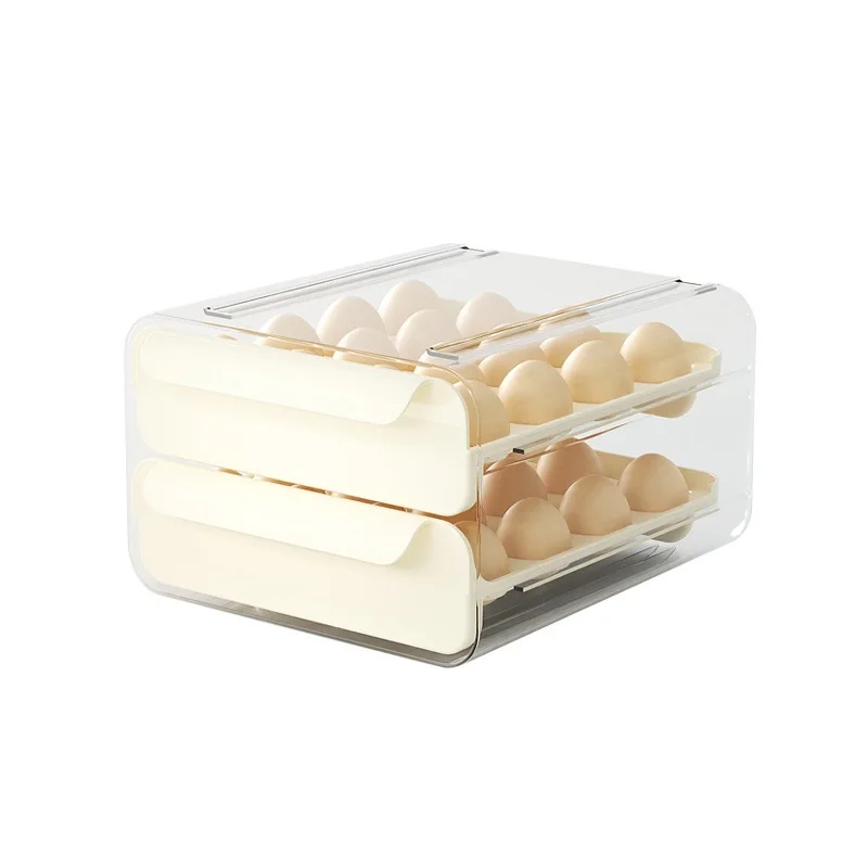 Refrigerated Plastic Egg Box for Kitchen Organization