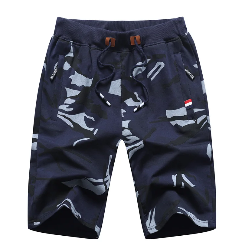 

2023 Camo Men Shorts Casual Cargo Shorts Mens Cotton Camouflage Male Loose Board Shorts Military Short Pants MT135