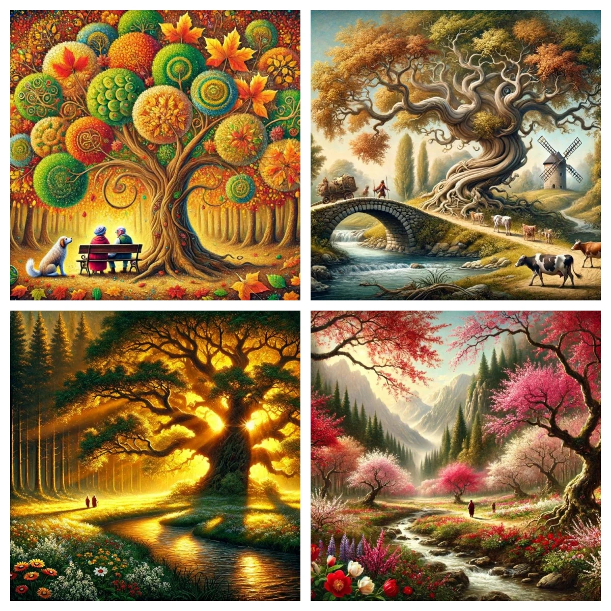 

DIY Diamond Painting Kit 2024 Round/Square Diamond Full Diamond Mosaic Home Decoration Painting