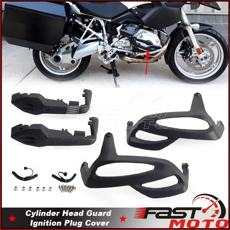 

Motorcycle Engine Ignition Coil Spark Plug Frame Cover For BMW R1200RT R1200GS ADV R1200R R 1200 GS Engine Cover Side Protection