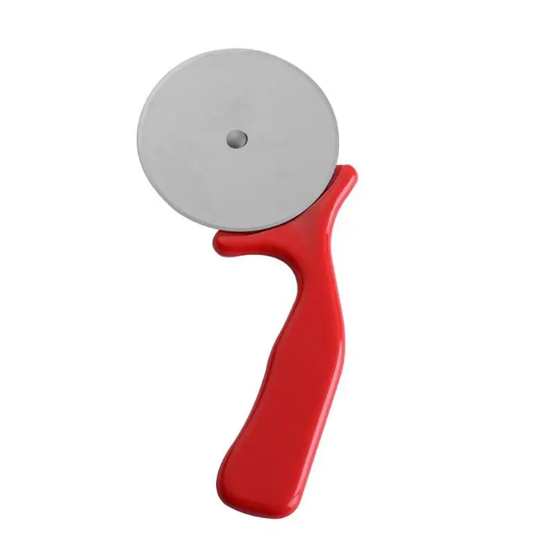 Stainless Steel Cutter Pizza Knife Cake Tools Pizza Wheels Scissors Ideal for Pies Waffles and Dough Cookies
