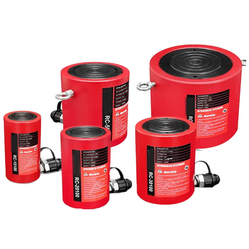 Long Release Hydraulic Jack Cylinder 10T 20T 30T Stroke 100MM 6