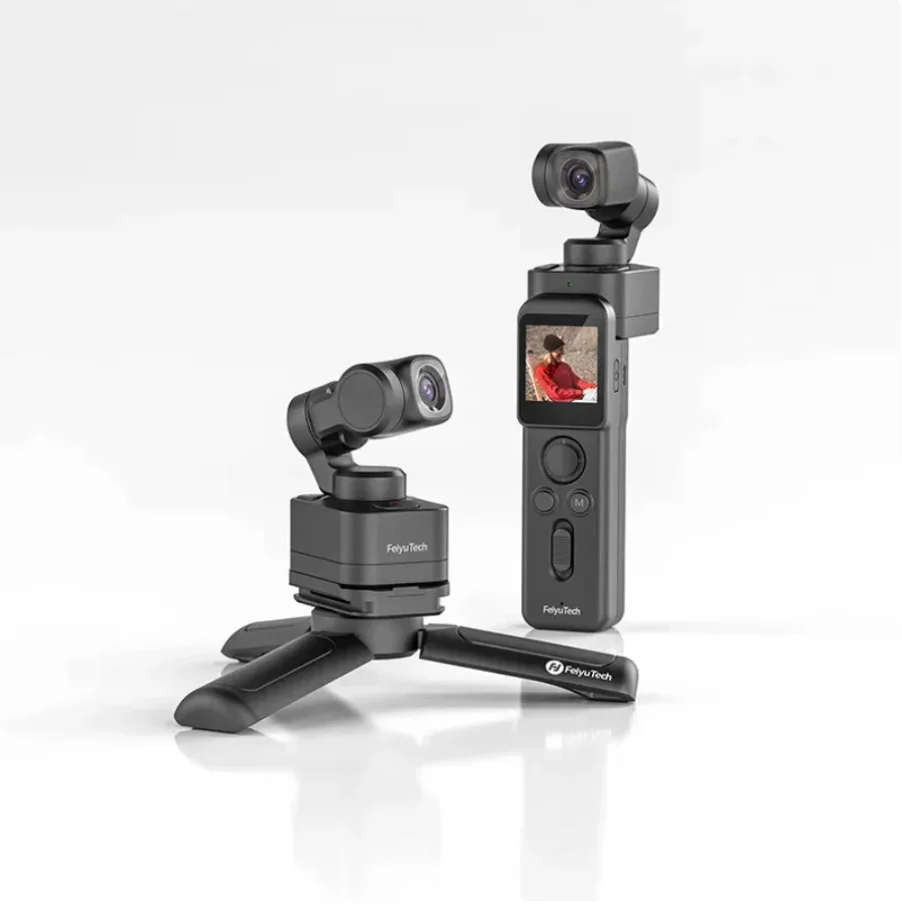 Handheld Gimbal Stabilizer Gimbal Camera FeiyuTech Feiyu Pocket 3 Cordless Detachable 3-Axis 4K60fps Footage Magnetic Attach AI Tracking Follow