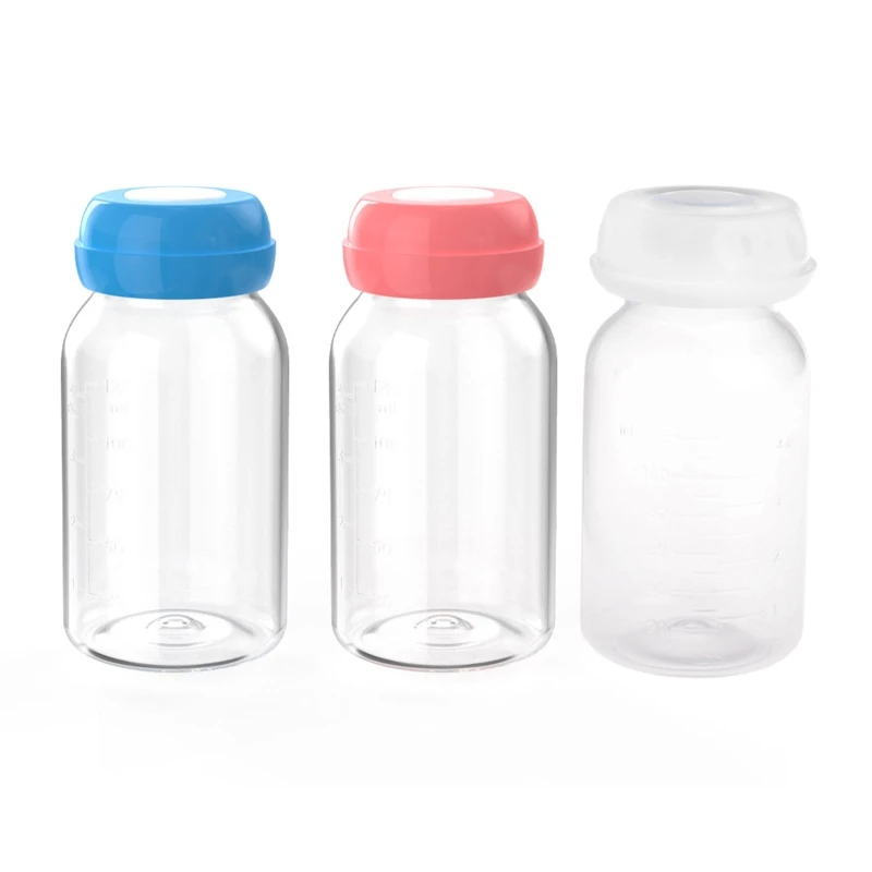 

Baby 125ML Breast Milk storage Bottles Collection Storage Neck Wide Storage Bottle for Fresh Cup BPA X90C
