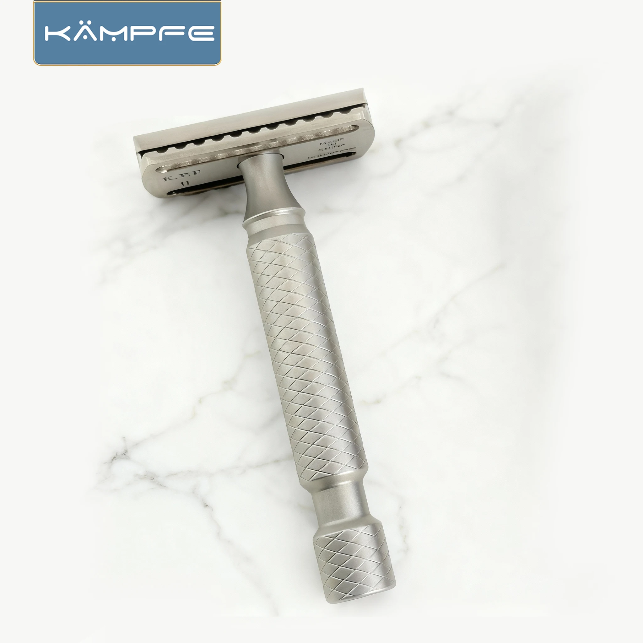 KAMPFE CNC 정밀 가공 티타늄 합금 남성용 면도기 남자친구 선물 안전 면도기