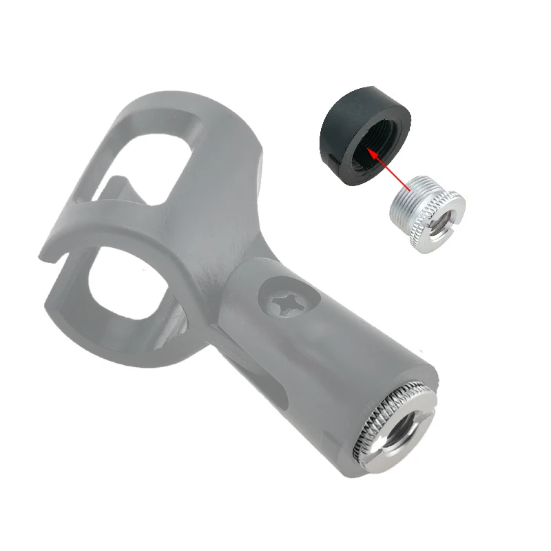Microphone Desk Arm Stand Microphone Accessories Screw 5/8-27 to 3/8-16 1/4-20 Inch Conversion Screw Nut Tripod Adapter Mount for Microphone Stand