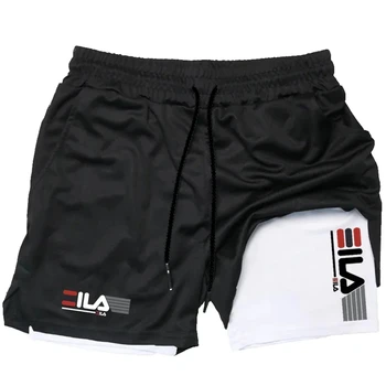 Men's Two-in-one Sports Shorts 1