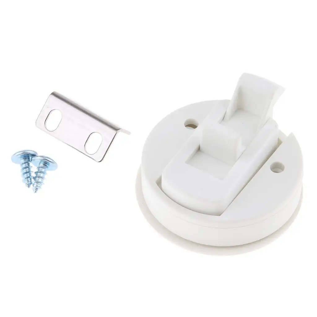 

Белая лодочная Автомобильная защелка шкафчика 2,4 дюйма круглая морская ручка замка