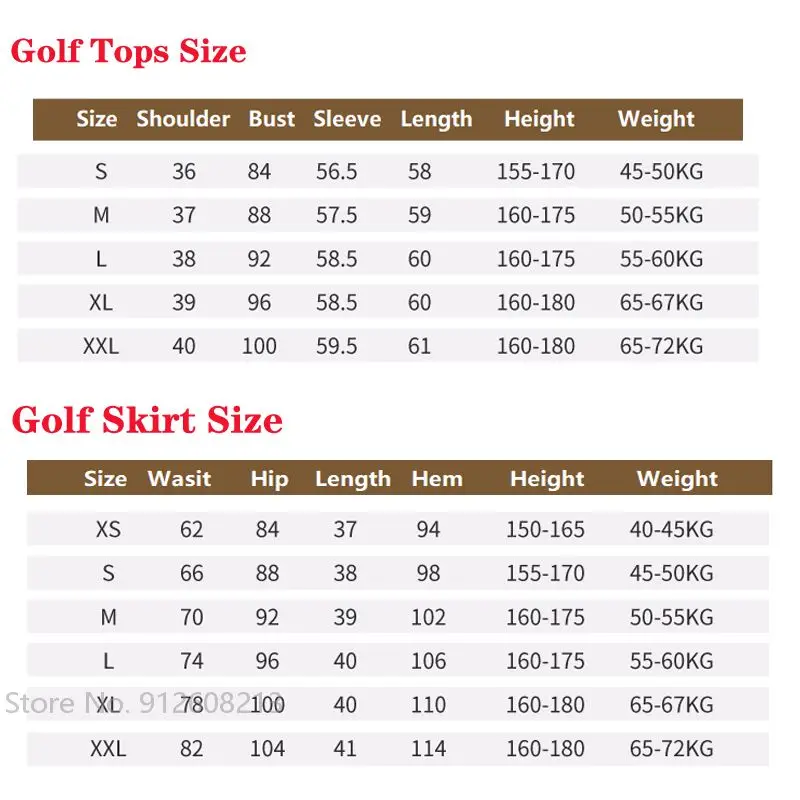 DK Golf Clothing Set Ladies Long Sleeve Sweater Knitted V-neck Cardigan Women Letter Printed Slim Coat Sports Skirt Golf Skorts