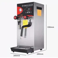 Commercial Milk Frother Electric Boiling Water Machine Espresso Coffee Milk Foamer Smart Temperature Control Milk Foam Machine 2