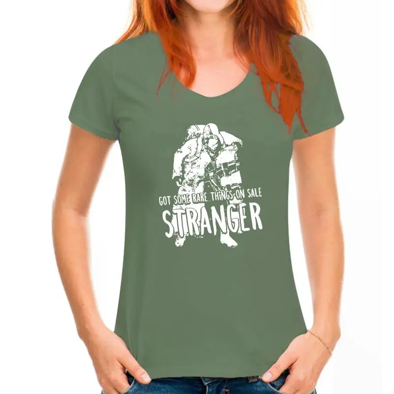 thumbnail image 1 of Got Some Rare Things on Sale Stranger Men's Black T-Shirt Popular Style Man T-Shirt Top Tee Solid Color T Shirts PLUS SIZE, 1 of 5