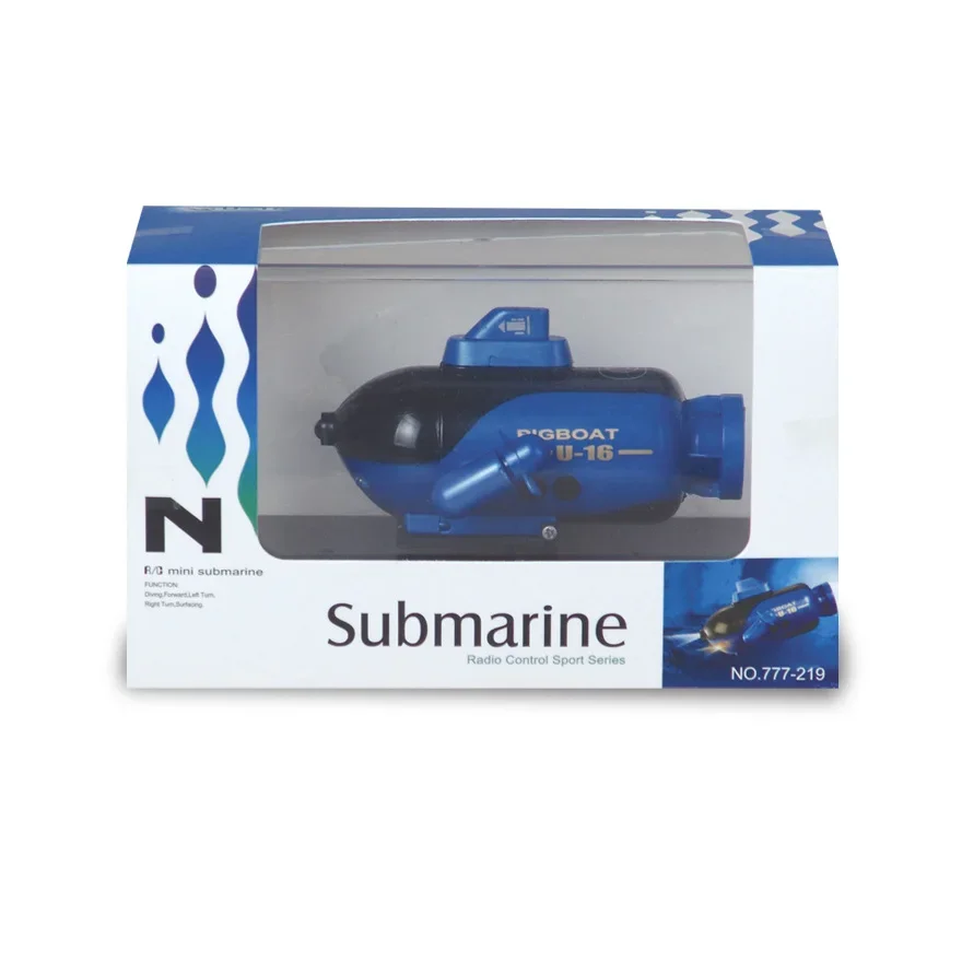 Wireless Remote Control Electric Mini Rc Submarine Speed Boat Remote Control Drone Pigboat Simulation Model Gift Toy Kids 4