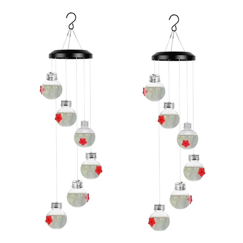 

Bird Feeders Wind Chimes Bird Feeders Set Kit Outdoors Hanging Ant And Bee Proof Bird Feeders For Outdoors