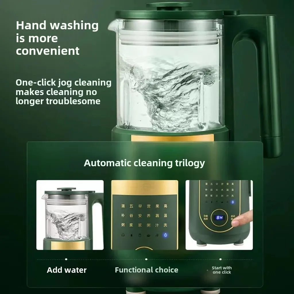 Mini Soymilk Maker Home Use Small Automatic Heating Wall Breaker Filter Free Multifunctional Catering Machine Wholesale 3