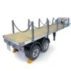 1/14 2 Axles RC Tractor Flatbed Semi Trailer Truck KIT for DIY TAMIYAYA Vehicle Car Model Toucan RC Hobby Toys TH01024-SMT1 2