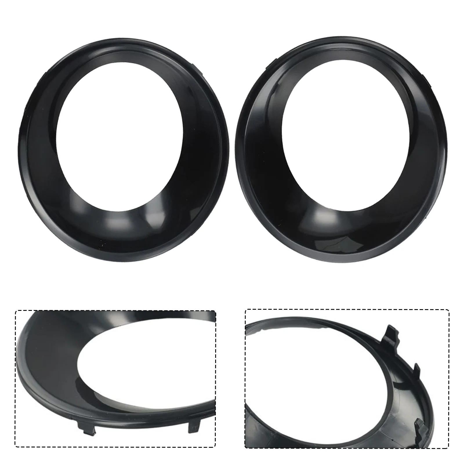 1x 안개등 커버 트림 좌/우 51113423789 51113423790 BMW X3 E83 LCI 2007-2010용 안개등 케이스 자동차 액세서리