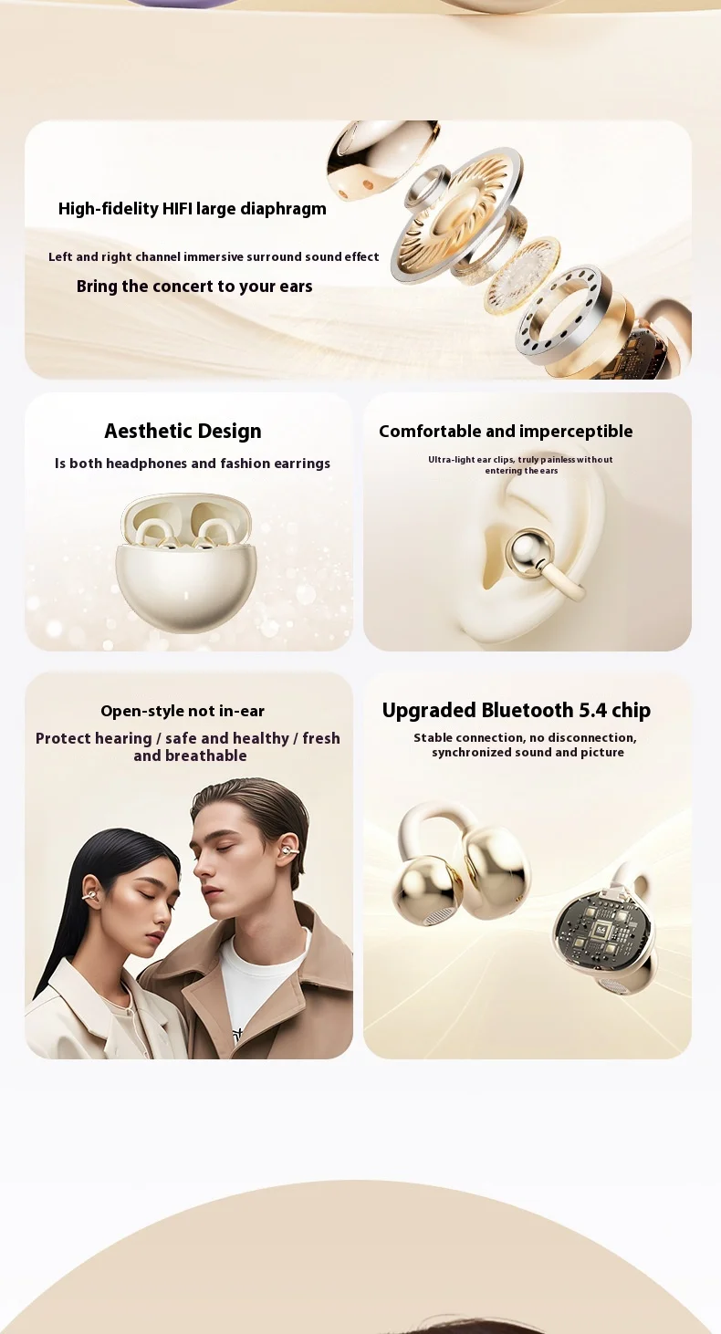 Auriculares Bluetooth duales mejorados con sonido estéreo Berlin 9D Ajuste cómodo 24 horas Tecnología a prueba de fugas de ruido IPX5 resistente al agua con micrófono