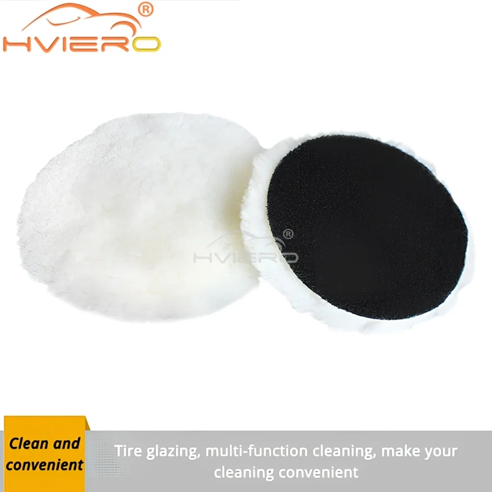 1PCS Universal Car Polish Pad Disc Imitated Wool Auto Body Waxing Polishing Soft er Polisher Vehicle Tools Accessories Paint