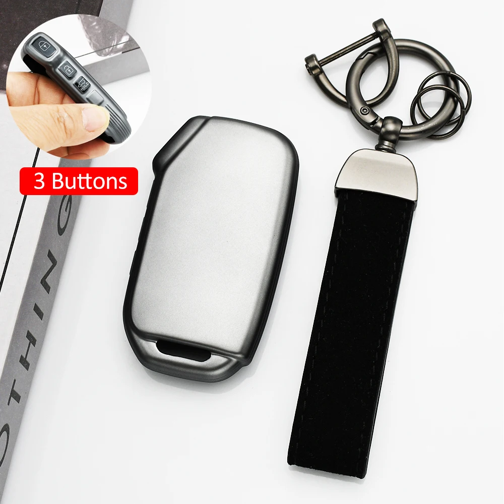 Premium TPU Keyless Car Key Cover - 3/4 Button Protection