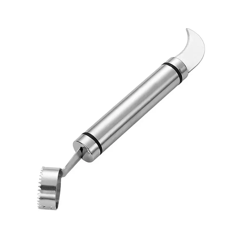 

Fruit Peeler Multi-Functional Double Head Peeler Cutter Opener Citrus Pit Fruit All Remover Kitchen Tools For Orange Mango