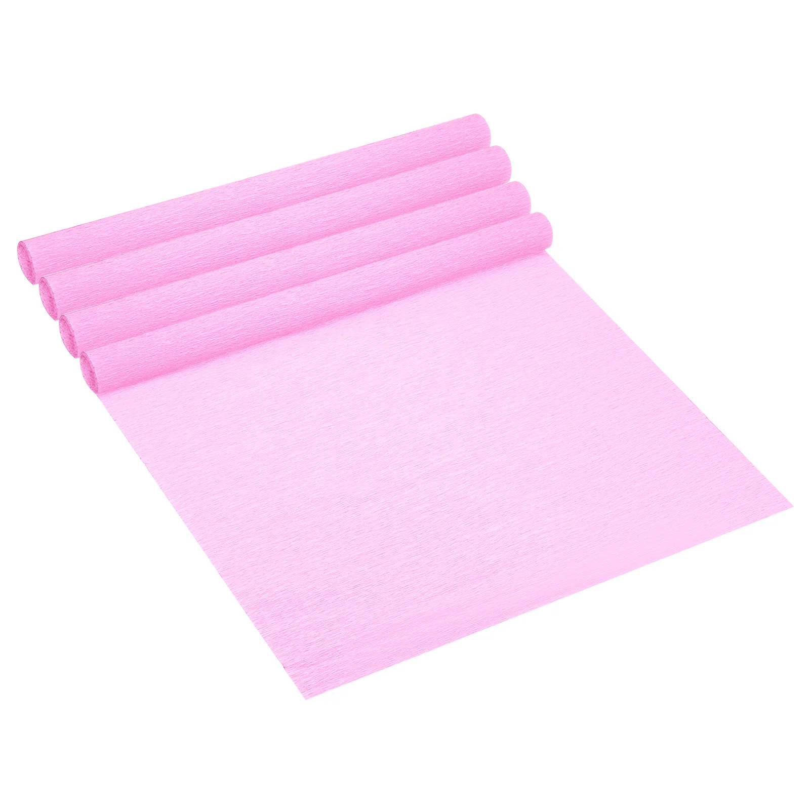 4 Roll 250x50cm Crepe Paper Streamers Soft Paper Streamer Sheet DIY Craft Flower Making Wrapping Party Birthday Wedding Decor