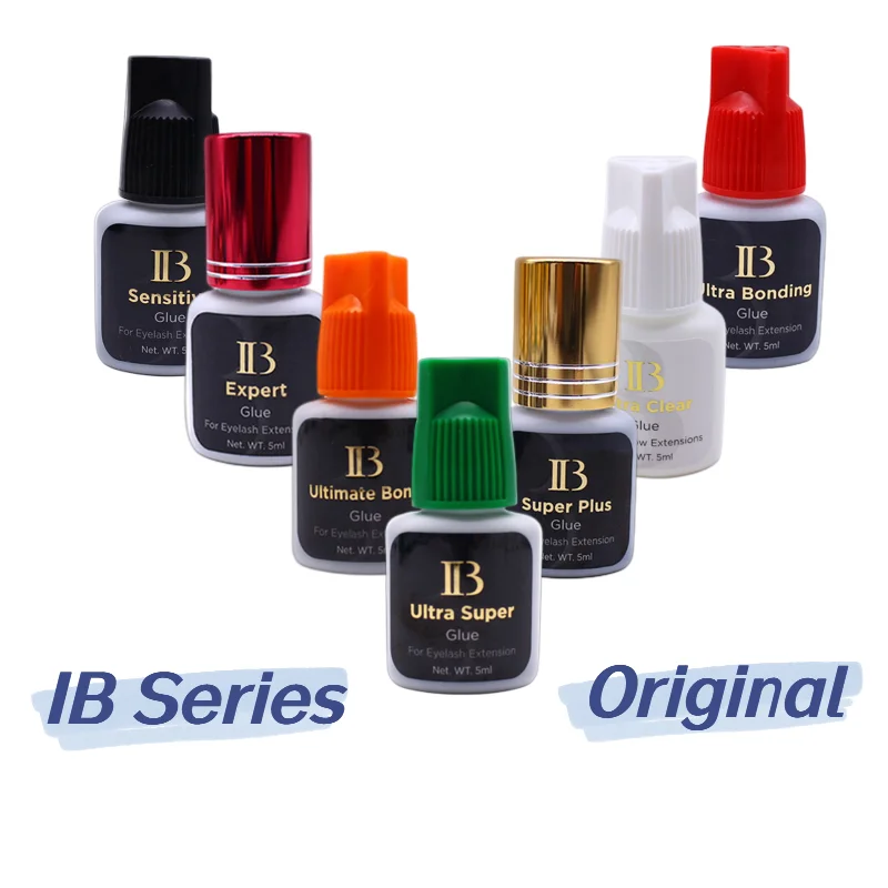 

Korea Original IB Eyelash Extensions Glue Quick Drying Long Retention Time Low Irritation IB Glue Series Supplies Free Shipping