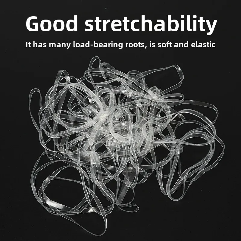 High-Temperature Resistant Mini Rubber Rope TPU Transparent Anti-Aging Skin Cover High Elasticity Environmentally Friendly Non-L
