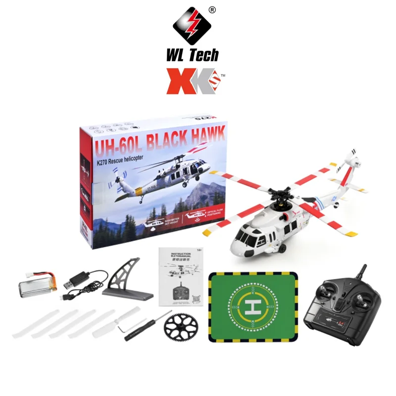 Flugzeug-Modell Hubschrauber RC Black Hawk UH-60L K270 - Quadrocopter ohne Tragflächen