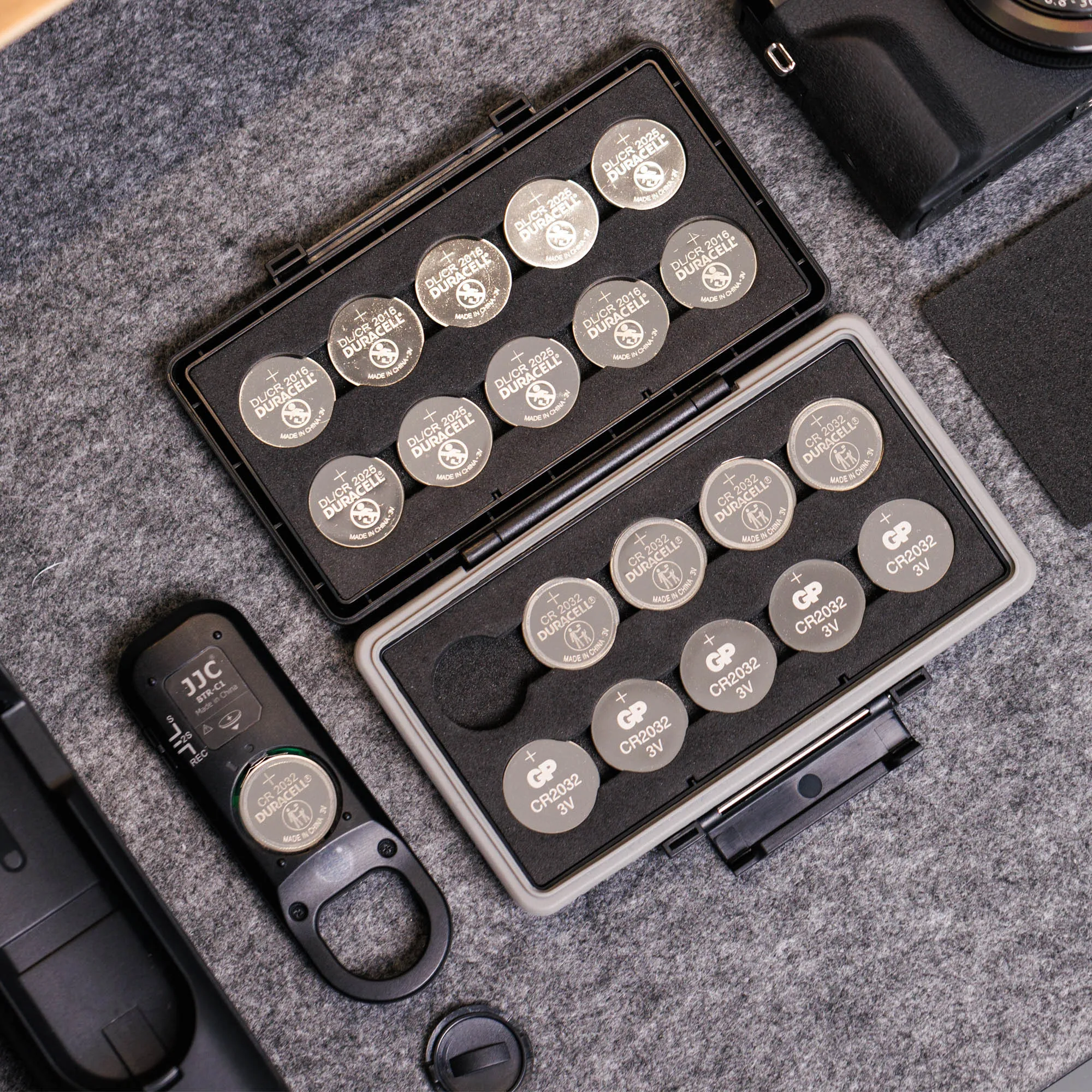 JJC 大容量バッテリー収納ケース CR2032 CR2025 CR2045 CR2016 コイン電池ケース防水オーガナイザーホルダー -  AliExpress