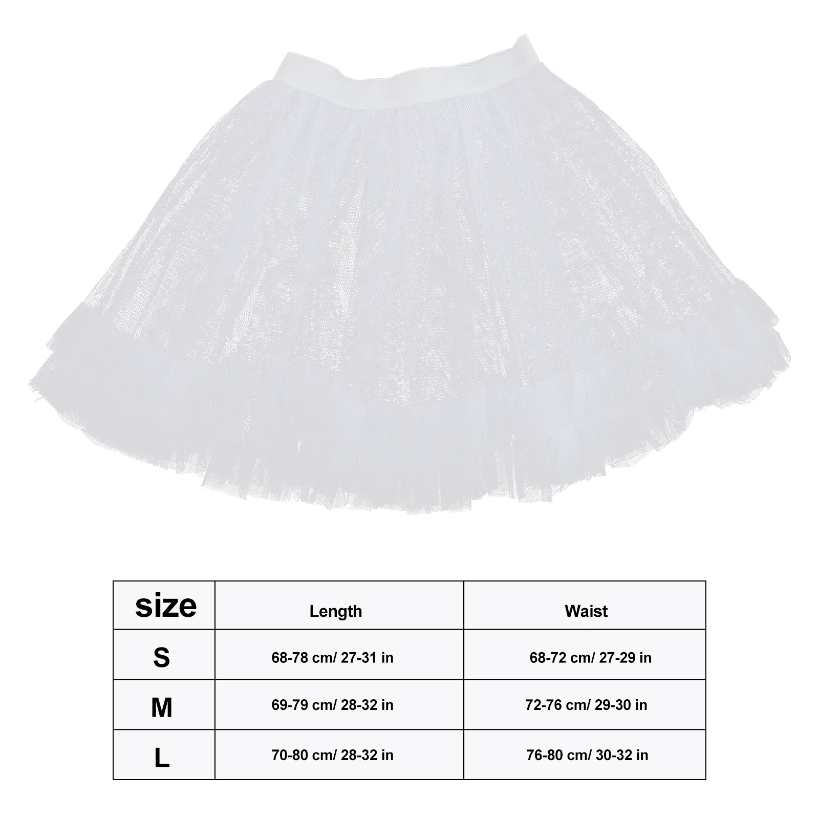 Pannier Cosplay Dress Underskirt Petticoat Girls Bottom Petticoats for Women Polyester Child