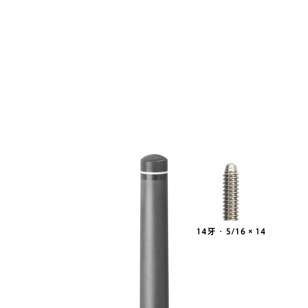 BIZU 13mm カーボン プールビリヤード キューシャフト ブラック