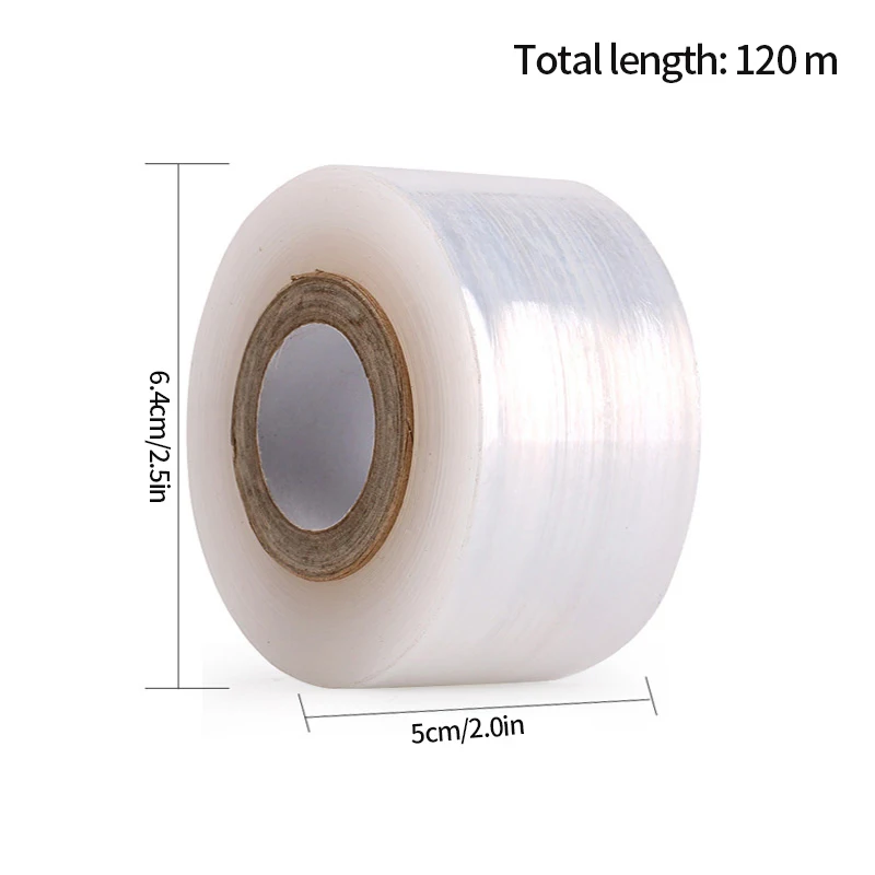 PE Grafting Tape Film Self-adhesive Portable Garden Tree Plants Seedlings Grafting Supplies Stretchable Eco-friendly 2/3/4cm grafting tape