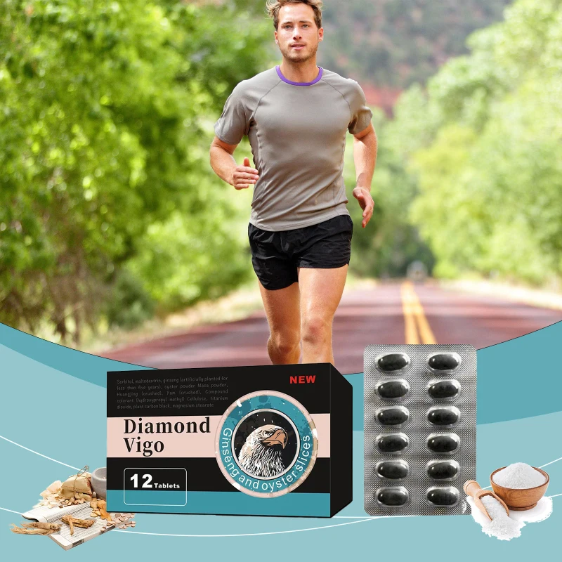 12-240Pills Organic Epimedium Ginseng Capsule Oyster Men Power Food male enhancing supplement organic capsules ginseng capsules herbal ginseng pill