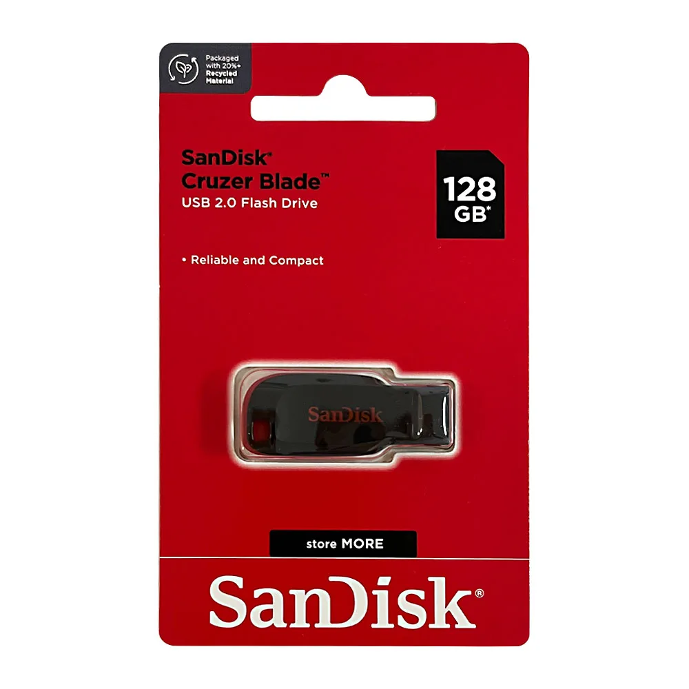 샌디스크  USB2.0 플래시 드라이브 16GB 32GB 64GB 128GB USB 메모리 플래시 메모리 SDCZ50 USB 키 펜 드라이브 USB 스틱