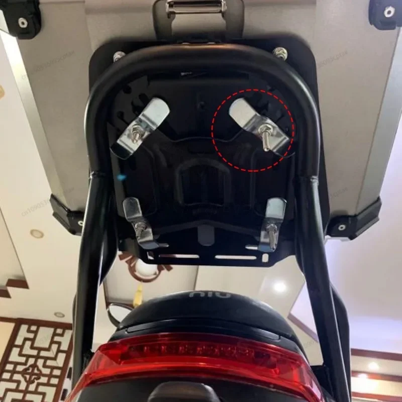 Motorbike Frame Mount Bracket Accessory Motorcycle Side Luggage Case Fasteners Replacement Luggage Case Mount Fasteners