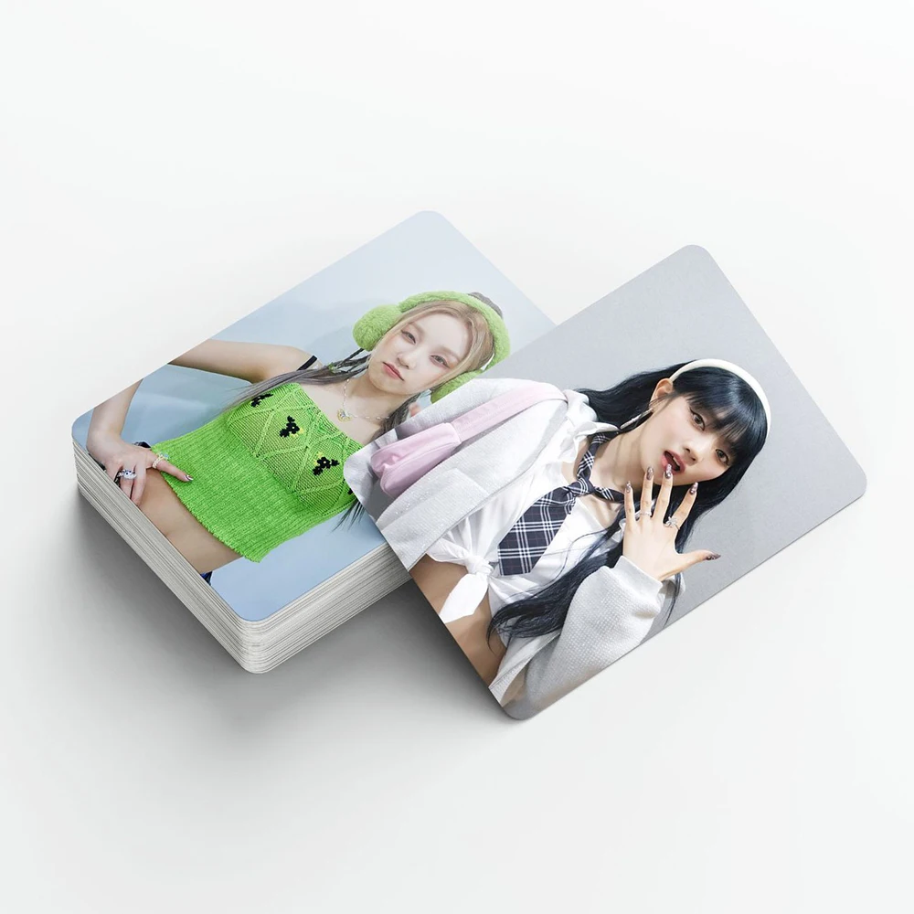 Kpop (G)I-DLE World Tour Photocards Gidle I Feel New Album Lomo Cards Postcards Fans Gift lomo cards album cards bookmark postcard