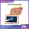 weelikeit Kids Tablet 7 inch Tablet for Kids 8GB RAM 64GB ROM Android 14 Toddler Tablet BT WiFi Dual Camera Education App Gifts 1