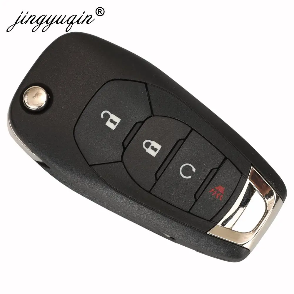jingyuqin Flip 2/3/4BT 433MHZ ID46 PCF7941E Remote Car Key