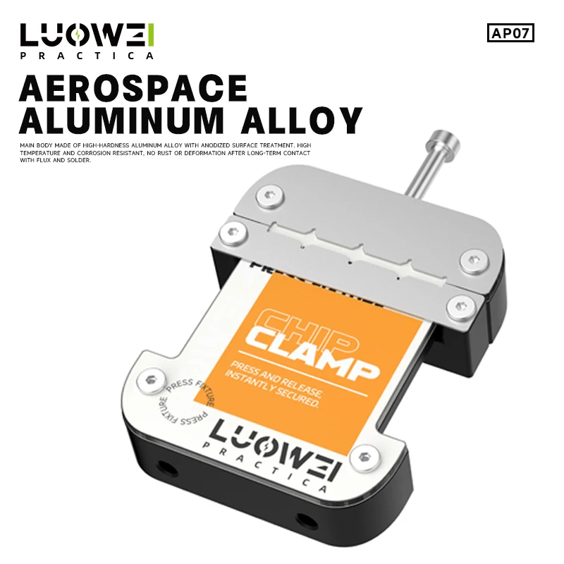 루웨이 LW-AP07 트랙리스 평면 구조 탈착식 수리 고정 장치 (휴대폰 메인보드 BGA CPU IC 칩 클램핑 도구)